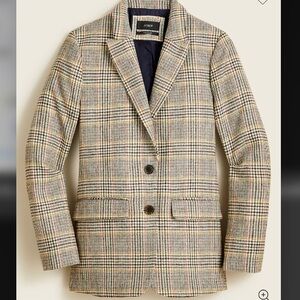 J Crew Sommerset blazer in glen plaid English wool